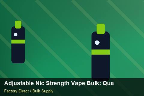 Adjustable Nic Strength Vape Bulk — Adjustable Nic Strength Vape Bulk: Quality Inspection Checklist — Category Mix photo 2