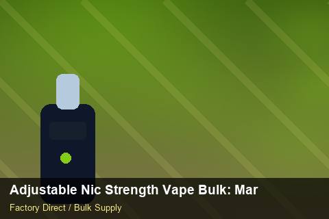Adjustable Nic Strength Vape Bulk — Adjustable Nic Strength Vape Bulk: Market Trends 2026 — Category Mix photo 2