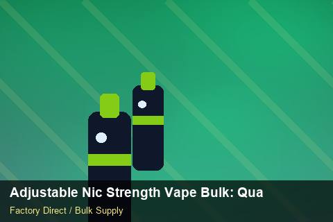 Adjustable Nic Strength Vape Bulk — Adjustable Nic Strength Vape Bulk: Quality Control Process — Category Mix photo 1