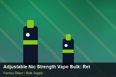 Adjustable Nic Strength Vape Bulk — Adjustable Nic Strength Vape Bulk: Returns & Warranty — Category Mix photo 1
