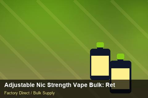 Adjustable Nic Strength Vape Bulk — Adjustable Nic Strength Vape Bulk: Returns & Warranty — Category Mix photo 2