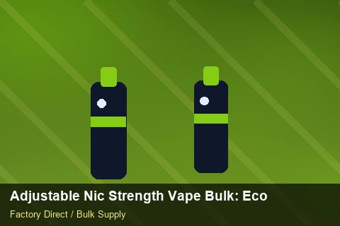Adjustable Nic Strength Vape Bulk — Adjustable Nic Strength Vape Bulk: Eco-Friendly Materials — Category Mix photo 2