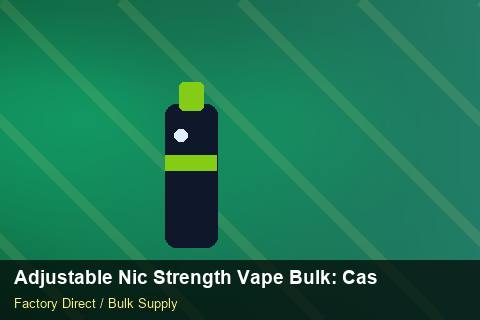 Adjustable Nic Strength Vape Bulk — Adjustable Nic Strength Vape Bulk: Case Studies — Category Mix photo 1