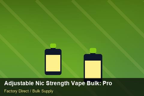 Adjustable Nic Strength Vape Bulk — Adjustable Nic Strength Vape Bulk: Procurement Checklist — Category Mix photo 1