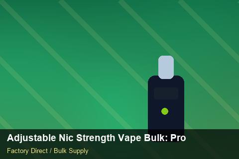 Adjustable Nic Strength Vape Bulk — Adjustable Nic Strength Vape Bulk: Procurement Checklist — Category Mix photo 2