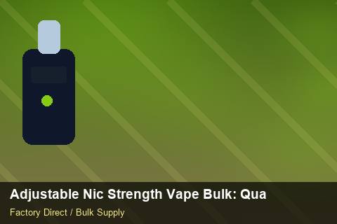 Adjustable Nic Strength Vape Bulk — Adjustable Nic Strength Vape Bulk: Quality Inspection Checklist — Private-Label Launch photo 1