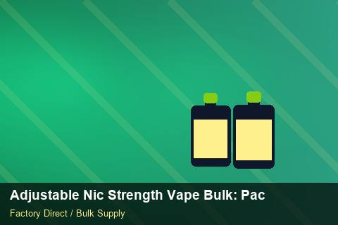 Adjustable Nic Strength Vape Bulk — Adjustable Nic Strength Vape Bulk: Packaging Standards — Private-Label Launch photo 1