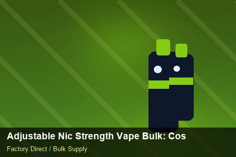 Adjustable Nic Strength Vape Bulk — Adjustable Nic Strength Vape Bulk: Cost Breakdown — Private-Label Launch photo 2