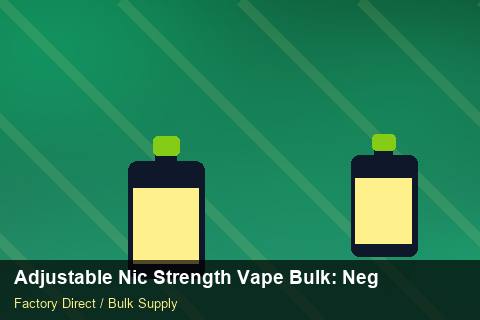 Adjustable Nic Strength Vape Bulk — Adjustable Nic Strength Vape Bulk: Negotiation Tips — Private-Label Launch photo 2