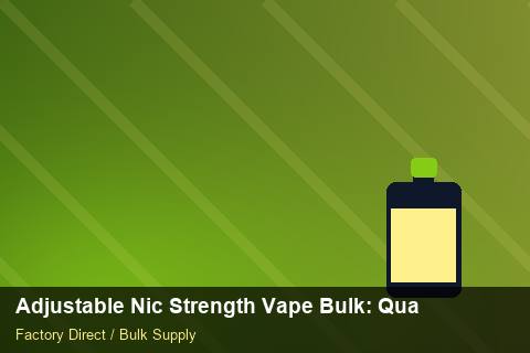 Adjustable Nic Strength Vape Bulk — Adjustable Nic Strength Vape Bulk: Quality Control Process — Private-Label Launch photo 2