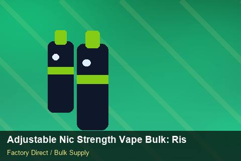 Adjustable Nic Strength Vape Bulk — Adjustable Nic Strength Vape Bulk: Risk Management — Private-Label Launch photo 1