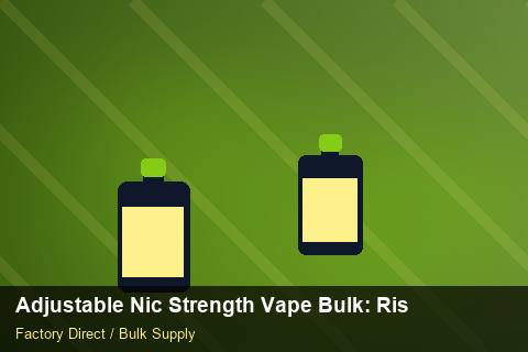 Adjustable Nic Strength Vape Bulk — Adjustable Nic Strength Vape Bulk: Risk Management — Private-Label Launch photo 2
