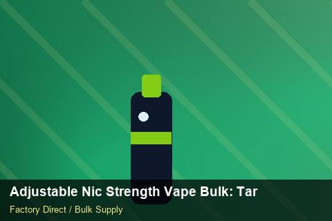 Adjustable Nic Strength Vape Bulk — Adjustable Nic Strength Vape Bulk: Tariff & HS Code — Private-Label Launch photo 2