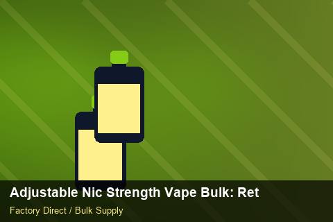 Adjustable Nic Strength Vape Bulk — Adjustable Nic Strength Vape Bulk: Returns & Warranty — Private-Label Launch photo 2