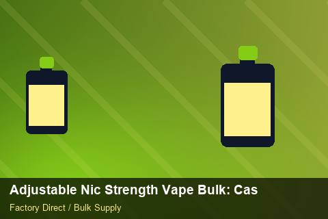 Adjustable Nic Strength Vape Bulk — Adjustable Nic Strength Vape Bulk: Case Studies — Private-Label Launch photo 2