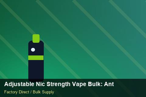 Adjustable Nic Strength Vape Bulk — Adjustable Nic Strength Vape Bulk: Anti-Counterfeit Measures — Private-Label Launch photo 2