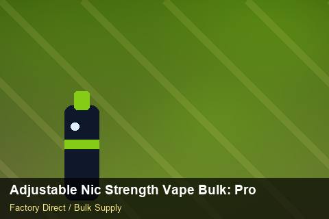 Adjustable Nic Strength Vape Bulk — Adjustable Nic Strength Vape Bulk: Product Launch Playbook — Private-Label Launch photo 2