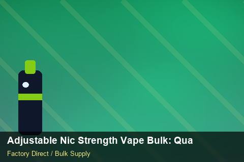 Adjustable Nic Strength Vape Bulk — Adjustable Nic Strength Vape Bulk: Quality Inspection Checklist — Brand Positioning photo 2