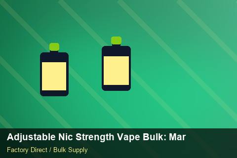 Adjustable Nic Strength Vape Bulk — Adjustable Nic Strength Vape Bulk: Market Trends 2026 — Brand Positioning photo 1