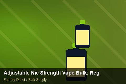 Adjustable Nic Strength Vape Bulk — Adjustable Nic Strength Vape Bulk: Regulatory Update — Brand Positioning photo 1
