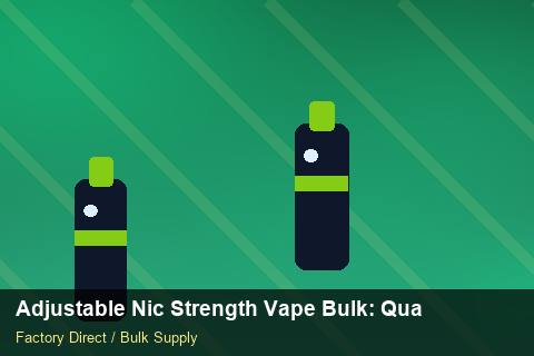 Adjustable Nic Strength Vape Bulk — Adjustable Nic Strength Vape Bulk: Quality Control Process — Brand Positioning photo 1