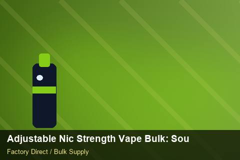 Adjustable Nic Strength Vape Bulk — Adjustable Nic Strength Vape Bulk: Sourcing Workflow — Brand Positioning photo 1