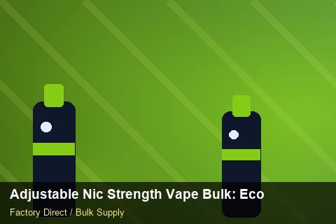 Adjustable Nic Strength Vape Bulk — Adjustable Nic Strength Vape Bulk: Eco-Friendly Materials — Brand Positioning photo 2