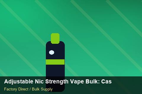 Adjustable Nic Strength Vape Bulk — Adjustable Nic Strength Vape Bulk: Case Studies — Brand Positioning photo 1