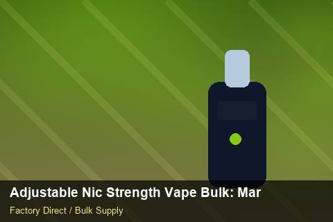 Adjustable Nic Strength Vape Bulk — Adjustable Nic Strength Vape Bulk: Margin Calculator — Brand Positioning photo 2
