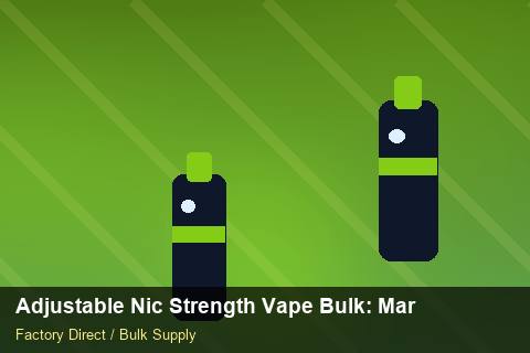 Adjustable Nic Strength Vape Bulk — Adjustable Nic Strength Vape Bulk: Market Comparison — Brand Positioning photo 2