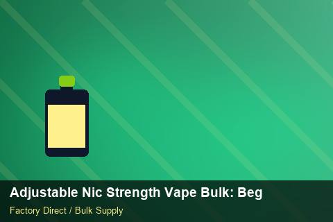 Adjustable Nic Strength Vape Bulk — Adjustable Nic Strength Vape Bulk: Beginner's Guide — Brand Positioning photo 2