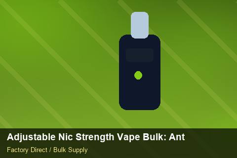 Adjustable Nic Strength Vape Bulk — Adjustable Nic Strength Vape Bulk: Anti-Counterfeit Measures — Brand Positioning photo 1