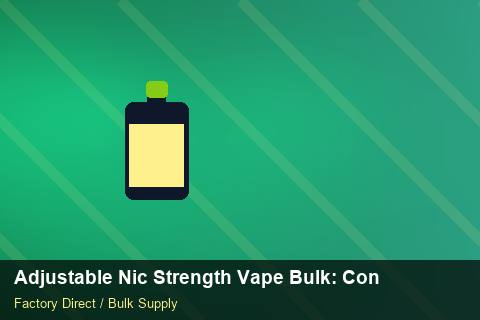 Adjustable Nic Strength Vape Bulk — Adjustable Nic Strength Vape Bulk: Contract Essentials — Brand Positioning photo 2