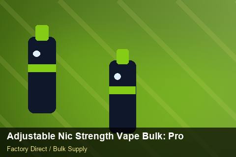 Adjustable Nic Strength Vape Bulk — Adjustable Nic Strength Vape Bulk: Product Launch Playbook — Brand Positioning photo 2