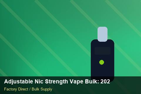 Adjustable Nic Strength Vape Bulk — Adjustable Nic Strength Vape Bulk: 2026 Buyer's Handbook — Logo Placement photo 2