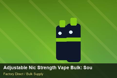 Adjustable Nic Strength Vape Bulk — Adjustable Nic Strength Vape Bulk: Sourcing Workflow — Logo Placement photo 1