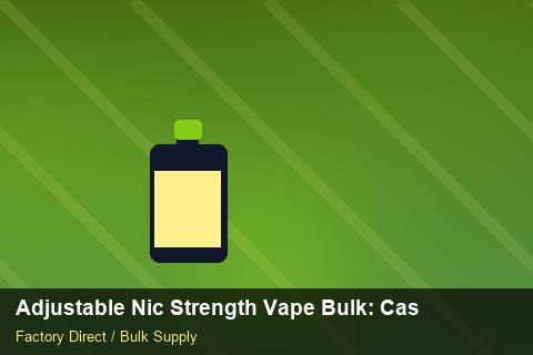 Adjustable Nic Strength Vape Bulk — Adjustable Nic Strength Vape Bulk: Case Studies — Logo Placement photo 2