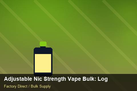Adjustable Nic Strength Vape Bulk — Adjustable Nic Strength Vape Bulk: Logistics Solutions — Logo Placement photo 1