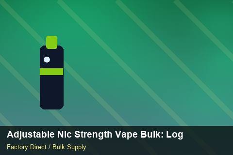 Adjustable Nic Strength Vape Bulk — Adjustable Nic Strength Vape Bulk: Logistics Solutions — Logo Placement photo 2