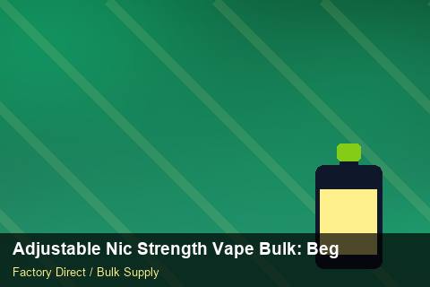 Adjustable Nic Strength Vape Bulk — Adjustable Nic Strength Vape Bulk: Beginner's Guide — Logo Placement photo 2