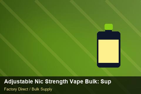 Adjustable Nic Strength Vape Bulk — Adjustable Nic Strength Vape Bulk: Supplier Vetting — Logo Placement photo 2