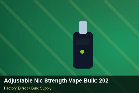 Adjustable Nic Strength Vape Bulk — Adjustable Nic Strength Vape Bulk: 2026 Buyer's Handbook — Colour Matching photo 2