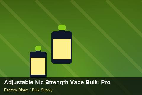 Adjustable Nic Strength Vape Bulk — Adjustable Nic Strength Vape Bulk: Procurement Strategy — Colour Matching photo 1