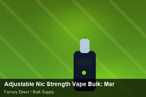 Adjustable Nic Strength Vape Bulk — Adjustable Nic Strength Vape Bulk: Market Trends 2026 — Colour Matching photo 2