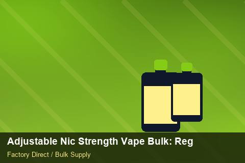 Adjustable Nic Strength Vape Bulk — Adjustable Nic Strength Vape Bulk: Regulatory Update — Colour Matching photo 1