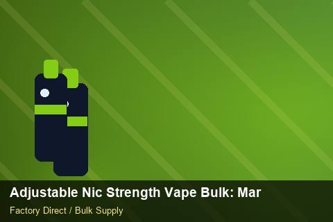 Adjustable Nic Strength Vape Bulk — Adjustable Nic Strength Vape Bulk: Market Comparison — Colour Matching photo 2