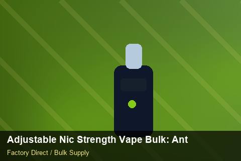 Adjustable Nic Strength Vape Bulk — Adjustable Nic Strength Vape Bulk: Anti-Counterfeit Measures — Colour Matching photo 1