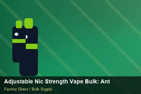 Adjustable Nic Strength Vape Bulk — Adjustable Nic Strength Vape Bulk: Anti-Counterfeit Measures — Colour Matching photo 2