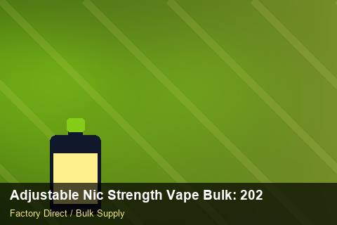 Adjustable Nic Strength Vape Bulk — Adjustable Nic Strength Vape Bulk: 2026 Buyer's Handbook — Artwork Specs photo 1