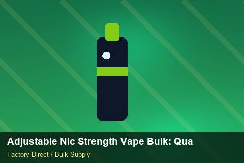 Adjustable Nic Strength Vape Bulk — Adjustable Nic Strength Vape Bulk: Quality Inspection Checklist — Artwork Specs photo 2